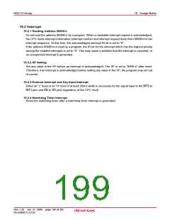 浏览型号R5F21134DFP的Datasheet PDF文件第199页