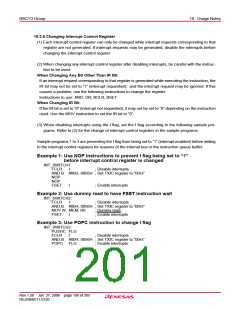 浏览型号R5F21134DFP的Datasheet PDF文件第201页