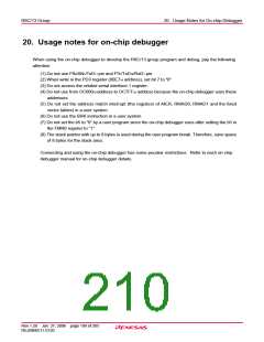 浏览型号R5F21134DFP的Datasheet PDF文件第210页
