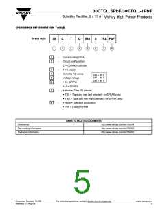 浏览型号30CTQ045SPBF的Datasheet PDF文件第5页