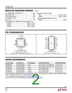浏览型号3518的Datasheet PDF文件第2页