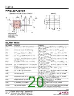 浏览型号3518的Datasheet PDF文件第20页