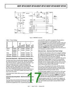 浏览型号ADSP-BF544BBCZ-4A的Datasheet PDF文件第17页
