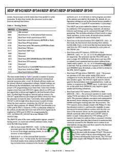 浏览型号ADSP-BF544BBCZ-4A的Datasheet PDF文件第20页