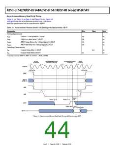 浏览型号ADSP-BF544BBCZ-4A的Datasheet PDF文件第44页