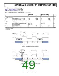 浏览型号ADSP-BF544BBCZ-4A的Datasheet PDF文件第49页