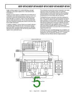 浏览型号ADSP-BF544BBCZ-4A的Datasheet PDF文件第5页