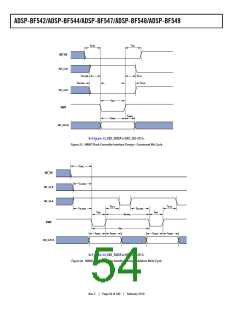 浏览型号ADSP-BF544BBCZ-4A的Datasheet PDF文件第54页