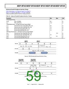 浏览型号ADSP-BF544BBCZ-4A的Datasheet PDF文件第59页