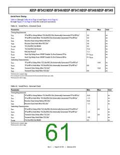 浏览型号ADSP-BF544BBCZ-4A的Datasheet PDF文件第61页