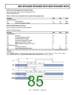 浏览型号ADSP-BF544BBCZ-4A的Datasheet PDF文件第85页