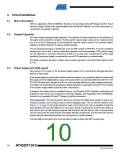 浏览型号AT42QT1010-TSHR的Datasheet PDF文件第10页