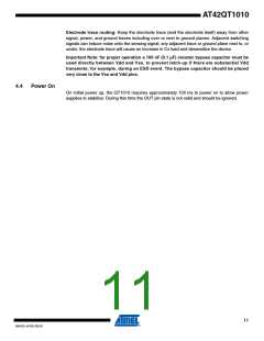 浏览型号AT42QT1010-TSHR的Datasheet PDF文件第11页