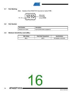 浏览型号AT42QT1010-TSHR的Datasheet PDF文件第16页
