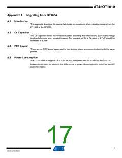浏览型号AT42QT1010-TSHR的Datasheet PDF文件第17页