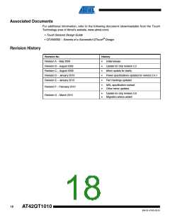 浏览型号AT42QT1010-TSHR的Datasheet PDF文件第18页