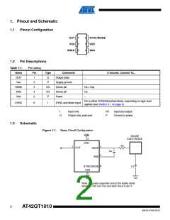 浏览型号AT42QT1010-TSHR的Datasheet PDF文件第2页