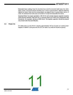 浏览型号AT42QT1011-TSHR的Datasheet PDF文件第11页