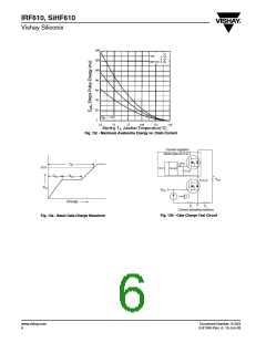 浏览型号IRF610的Datasheet PDF文件第6页