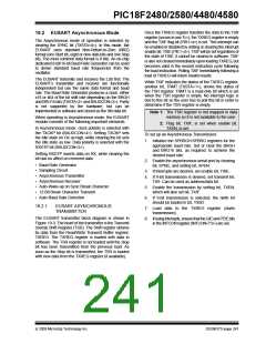 浏览型号PIC18F4580-I/PT的Datasheet PDF文件第241页