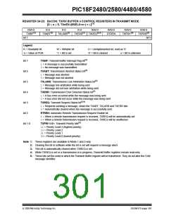 浏览型号PIC18F4580-I/PT的Datasheet PDF文件第301页