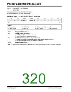 浏览型号PIC18F4580-I/PT的Datasheet PDF文件第320页