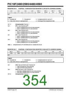 浏览型号PIC18F4580-I/PT的Datasheet PDF文件第354页