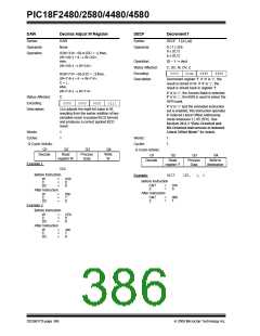 浏览型号PIC18F4580-I/PT的Datasheet PDF文件第386页