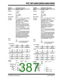 浏览型号PIC18F4580-I/PT的Datasheet PDF文件第387页