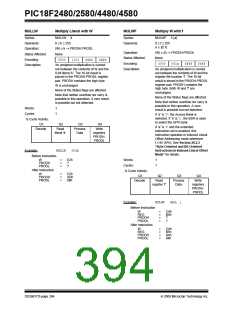 浏览型号PIC18F4580-I/PT的Datasheet PDF文件第394页