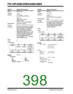 浏览型号PIC18F4580-I/PT的Datasheet PDF文件第398页