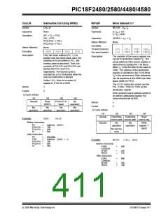 浏览型号PIC18F4580-I/PT的Datasheet PDF文件第411页