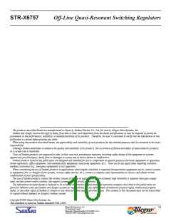 浏览型号STR-X6757的Datasheet PDF文件第10页