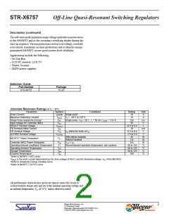 浏览型号STR-X6757的Datasheet PDF文件第2页