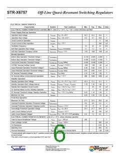 浏览型号STR-X6757的Datasheet PDF文件第6页