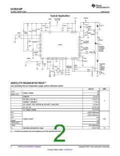 浏览型号UC2625-EP的Datasheet PDF文件第2页