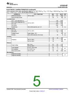 浏览型号UC2625-EP的Datasheet PDF文件第5页