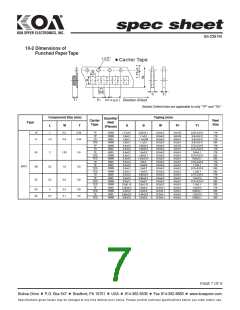 浏览型号SR732HTTE1R00F的Datasheet PDF文件第7页