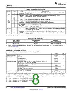 浏览型号TMDS261的Datasheet PDF文件第8页