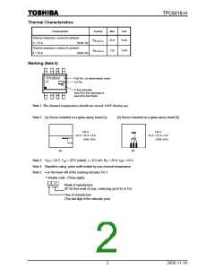 浏览型号TPC8018-H的Datasheet PDF文件第2页