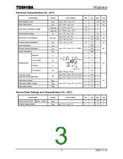 浏览型号TPC8018-H的Datasheet PDF文件第3页