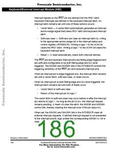 浏览型号68HC908RFRK2的Datasheet PDF文件第186页