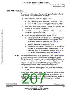 浏览型号68HC908RFRK2的Datasheet PDF文件第207页