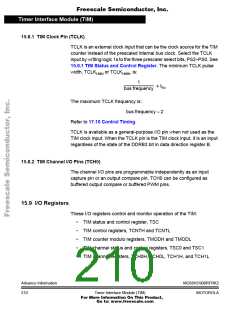 浏览型号68HC908RFRK2的Datasheet PDF文件第210页