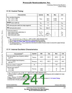 浏览型号68HC908RFRK2的Datasheet PDF文件第241页