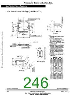 浏览型号68HC908RFRK2的Datasheet PDF文件第246页