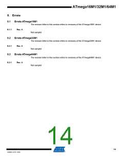 浏览型号ATMEGA16M1_09的Datasheet PDF文件第14页