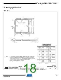 浏览型号ATMEGA16M1_09的Datasheet PDF文件第18页