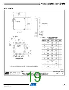 浏览型号ATMEGA16M1_09的Datasheet PDF文件第19页