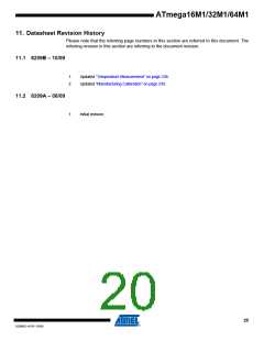 浏览型号ATMEGA16M1_09的Datasheet PDF文件第20页